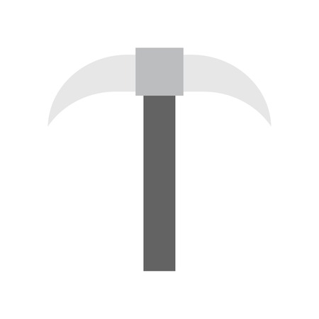 pickaxe, Halloween related vector illustration flat iconのイラスト素材