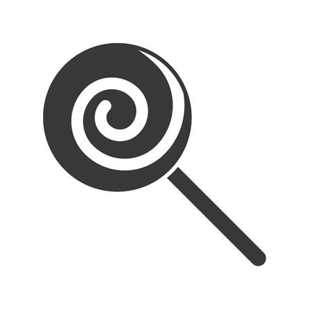 sweets and candy solid icon, vector illustrationのイラスト素材