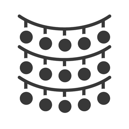 Christmas ornament vector, Christmas related solid design iconのイラスト素材