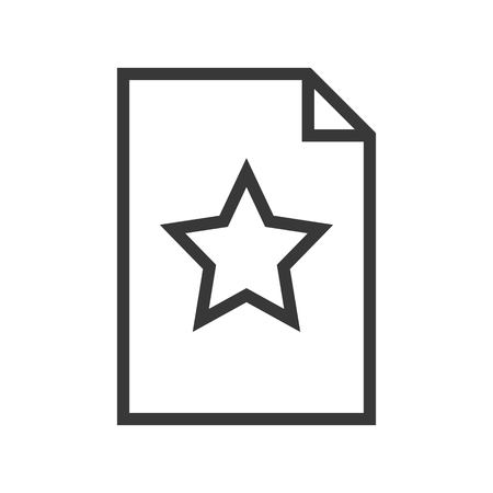 File vector, Online shopping line design icon editable outlineのイラスト素材