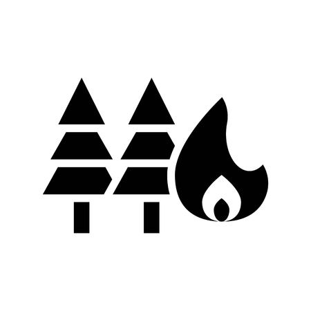 Fire insurance vector, insurance related solid design iconのイラスト素材