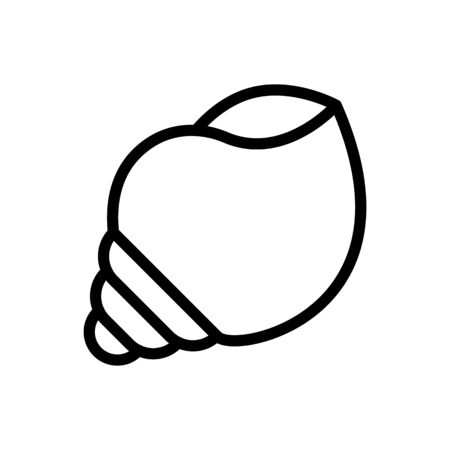 vector, tropical related line design iconのイラスト素材