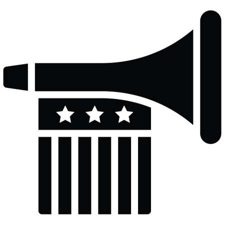 Beer crate vector, United state independence day related icon