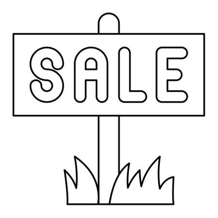 Sale sign icon, Summer sale related vector illustrationのイラスト素材