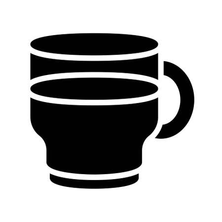 Mulled wine icon, Thanksgiving related vector illustrationのイラスト素材