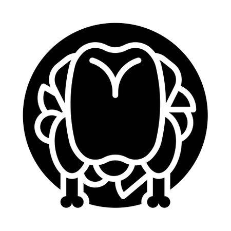 Roasted chicken icon, Christmas food and drink vector illustrationのイラスト素材
