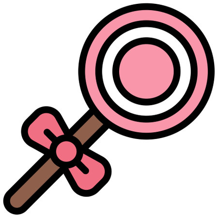 Lollipop icon, Birthday and party related vector illustrationのイラスト素材