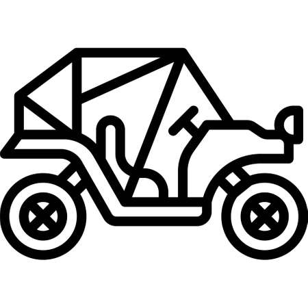 Buggy Icon Transportation Related Vector Illustrationのイラスト素材 イメージマート