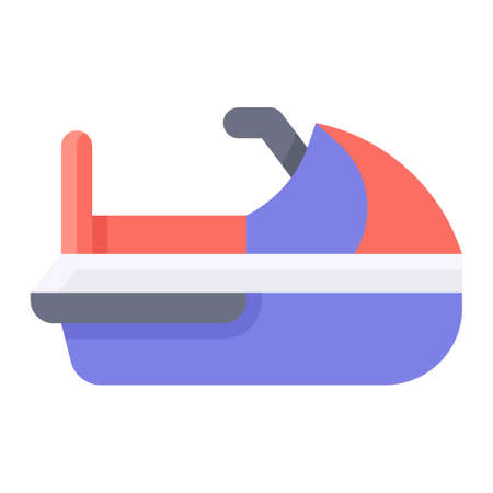 Personal watercraft icon, transportation related vector illustrationのイラスト素材
