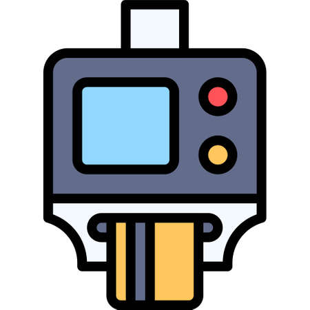 Parking meter icon, Parking lot related vector illustration