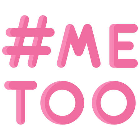 Me too icon, Feminism related vector illustrationのイラスト素材