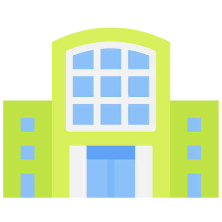 Department store icon, Supermarket and Shopping mall related vector illustrationのイラスト素材
