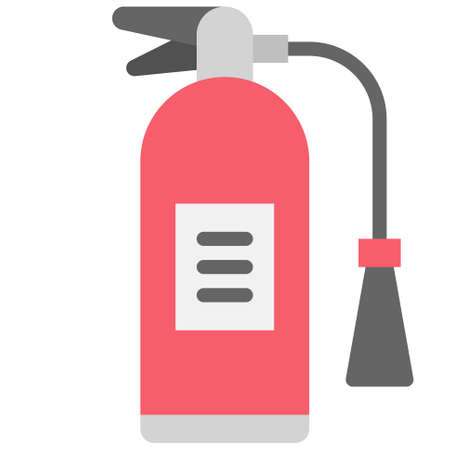 Fire extinguisher icon, Supermarket and Shopping mall related vector illustrationのイラスト素材