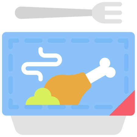Frozen Food icon, Supermarket and Shopping mall related vector illustrationのイラスト素材