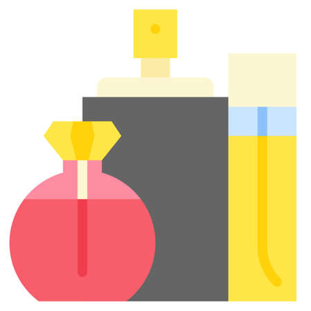 Perfume icon, Supermarket and Shopping mall related vector illustrationのイラスト素材