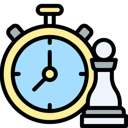 Timestamp icon, Cryptocurrency related vector illustrationのイラスト素材