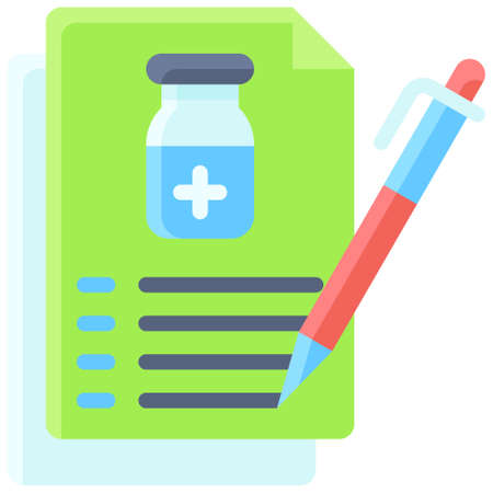 Vaccine data icon, Vaccine Development related vector illustrationのイラスト素材