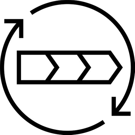 Responsible value chain label icon, line style vector illustrationのイラスト素材