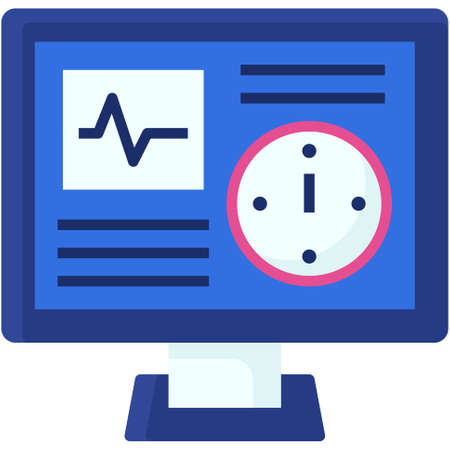 Hash rate icon, Blockchain technology related vector illustrationのイラスト素材