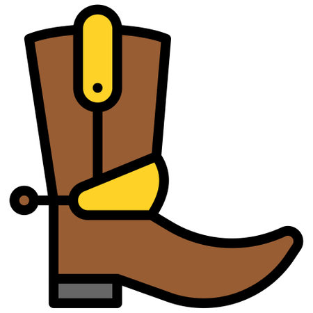 Boot icon, Festa junina related vector illustrationのイラスト素材