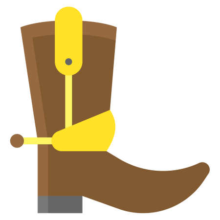 Boot icon, Festa junina related vector illustrationのイラスト素材