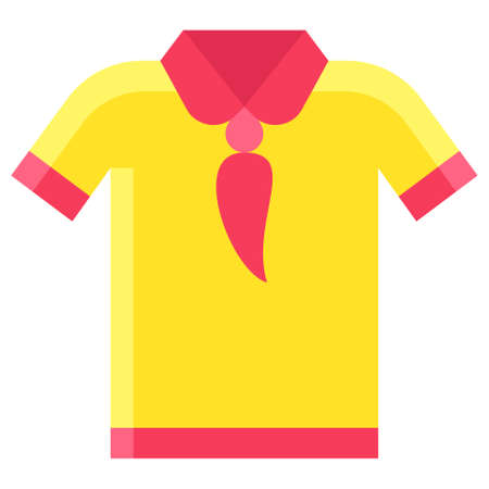 Shirt icon, Festa junina related vector illustrationのイラスト素材
