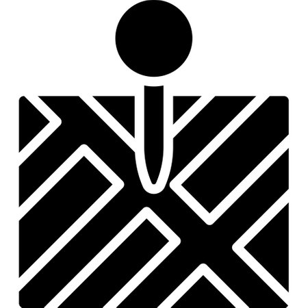 Pushpin on map icon, location map and navigation vector illustrationのイラスト素材