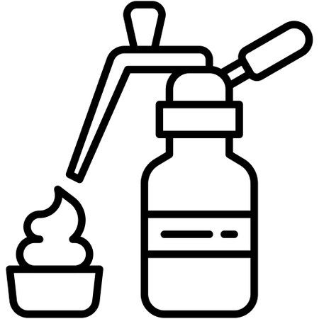 Whipped cream icon, Coffee shop related vector illustrationのイラスト素材