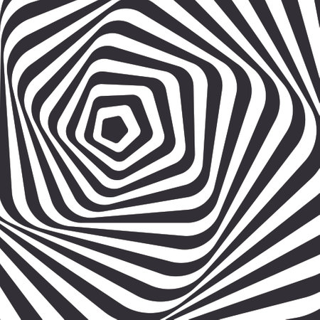 Psychedelic style of Abstract groovy background for use as backdrop, poster, wallpaper or coverのイラスト素材