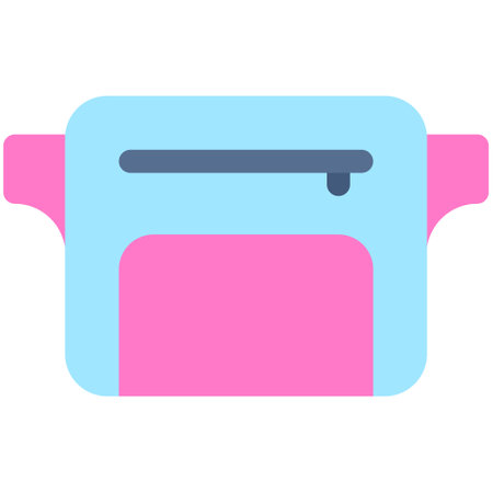Belt bag icon, Marathon related vector illustrationのイラスト素材