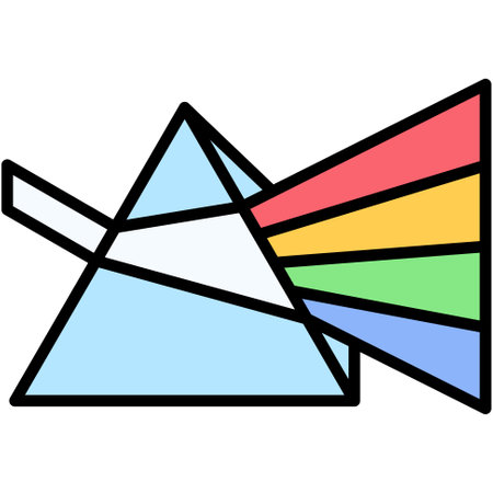 Prism icon, High school related vectorのイラスト素材