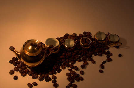 aroma, beans, coffee, cup, drink, flavour, jug, kettle, makeの写真素材