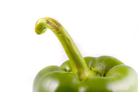 color pepper on white backgroundの写真素材