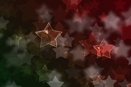 Abstract stars on colorful backgroundの写真素材