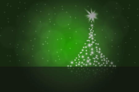 abstract art green christmas background cartの写真素材