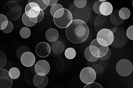 Abstract lights on black and white full backgroundの写真素材