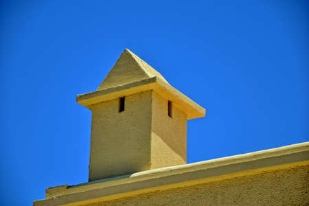 beautiful, interesting, minimal background with bright architectural details in close-upの写真素材