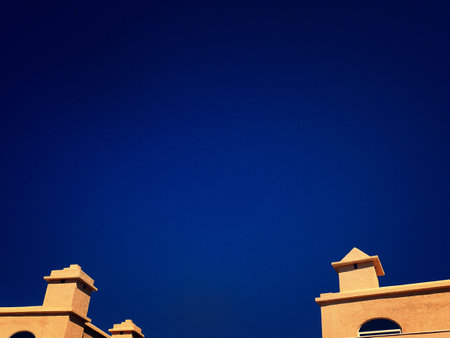 beautiful, interesting, minimal background with bright architectural details in close-upの写真素材