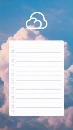 A decorative to-do list features elegant floral designsの素材