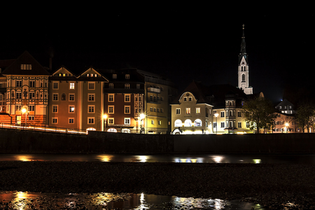 Bad TÃ¶lz at nightのeditorial素材