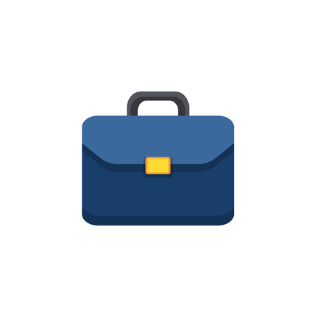 Flat Icon of business briefcase. Modern vector illustration for web and mobile.のイラスト素材