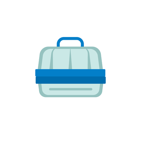 Pet Carrier line iconのイラスト素材