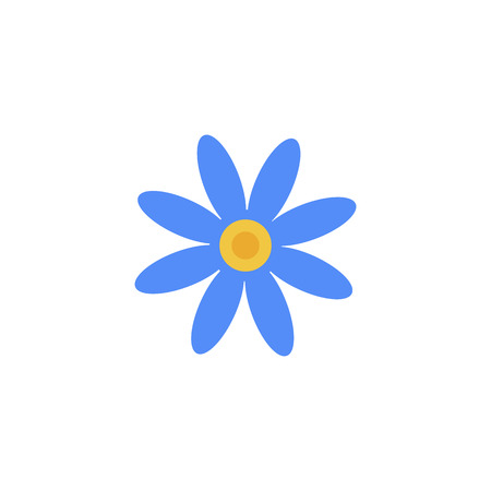 Universal Flower icon to use in web and mobile UI,のイラスト素材