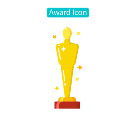 Golden Award icon.のイラスト素材