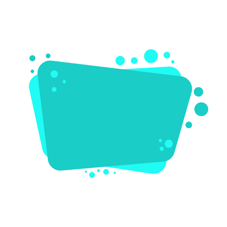 bubble cartoon isolated. Place for text vector illustrationのイラスト素材