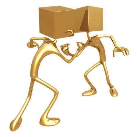 Cube Conflictの写真素材