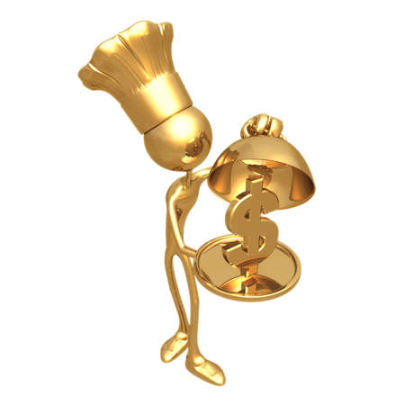 Serving Dollarの写真素材