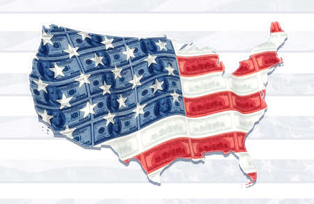 Flag Cashの写真素材