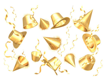 Gilded Party Hatsの写真素材