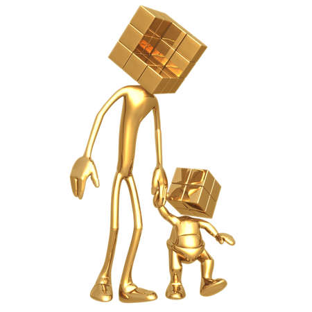 Chip Off The Old Blockの写真素材